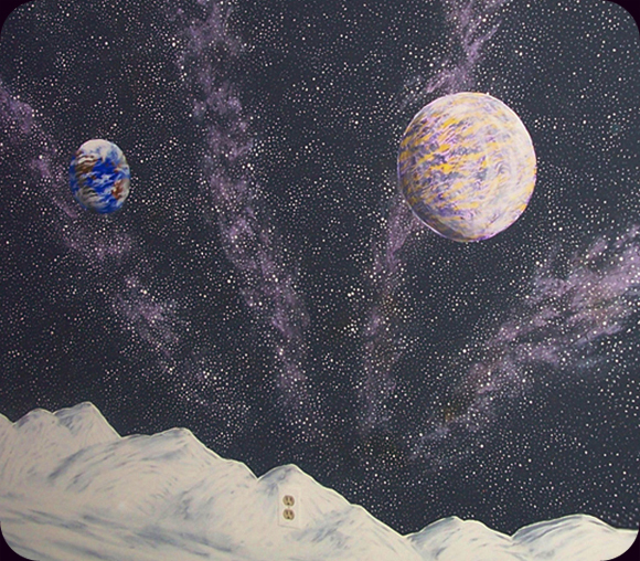 Space mural
