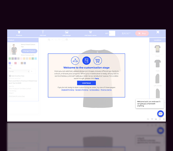 The Print Bar application
